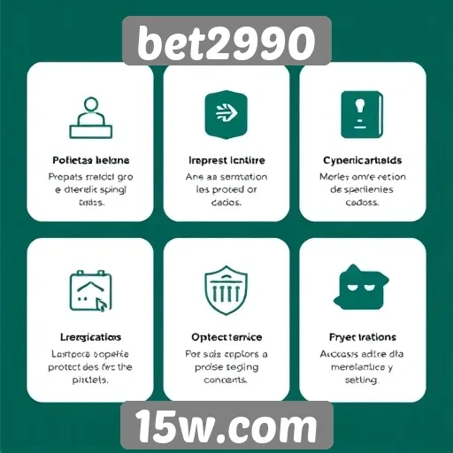 Recursos de segurança no site bet2990